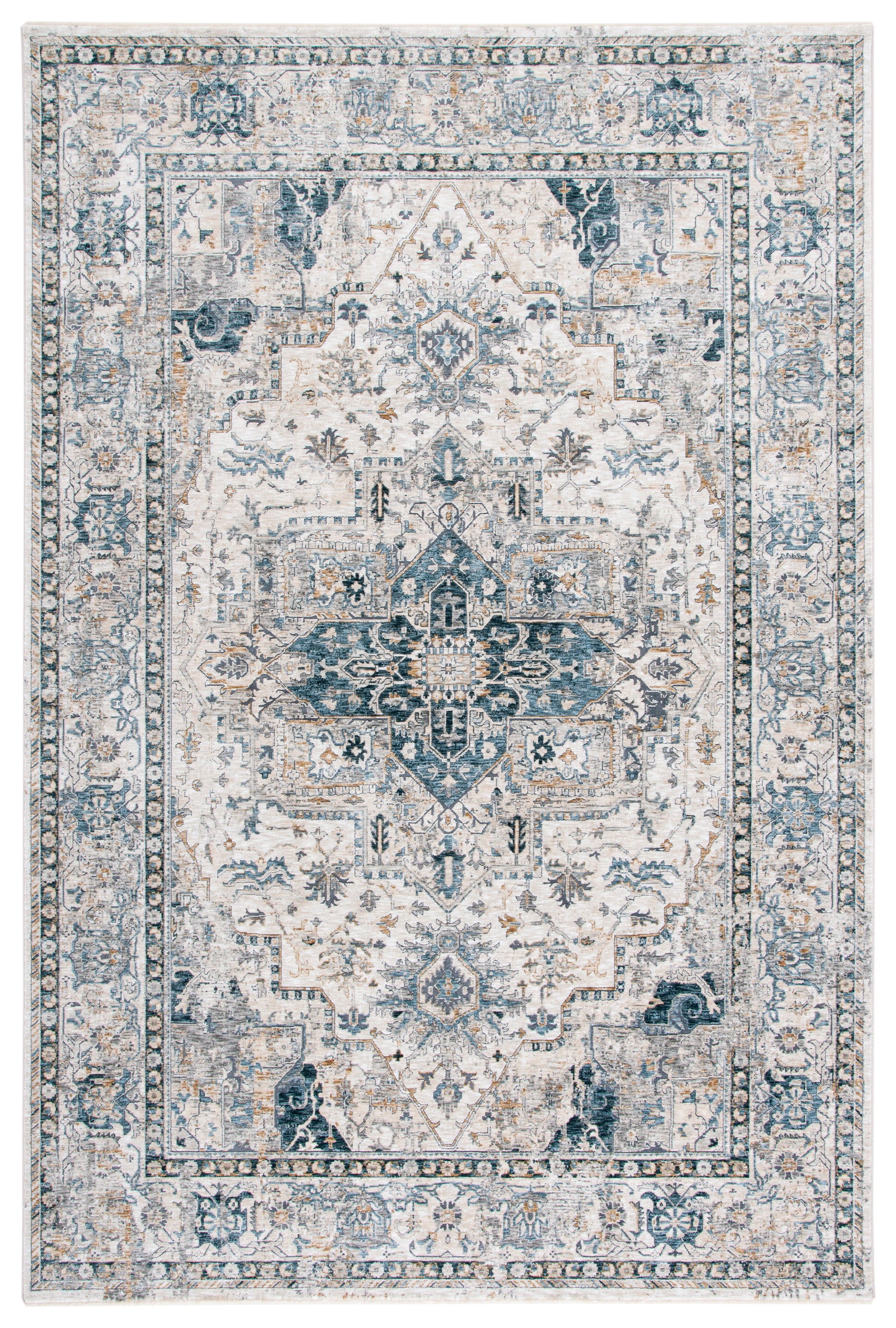 Safavieh Dream Drm723A Ivory/Navy Area Rug