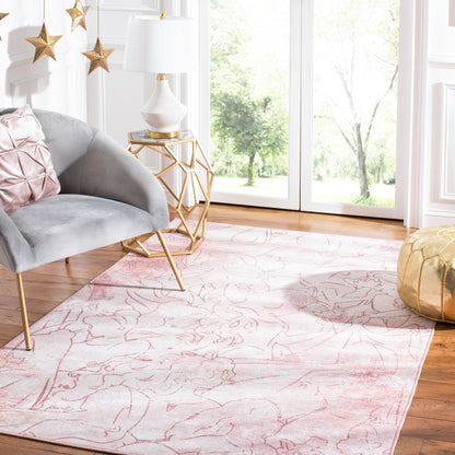 Safavieh Disney Rugs Dsn506U Pink/Rose Area Rug