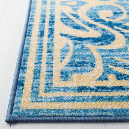 Safavieh Disney Rugs Dsn526K Turquoise/Gold Area Rug