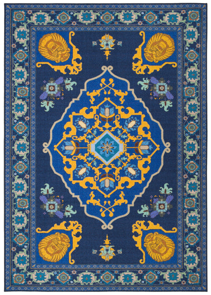 Safavieh Disney Rugs Dsn528N Purple/Gold Area Rug