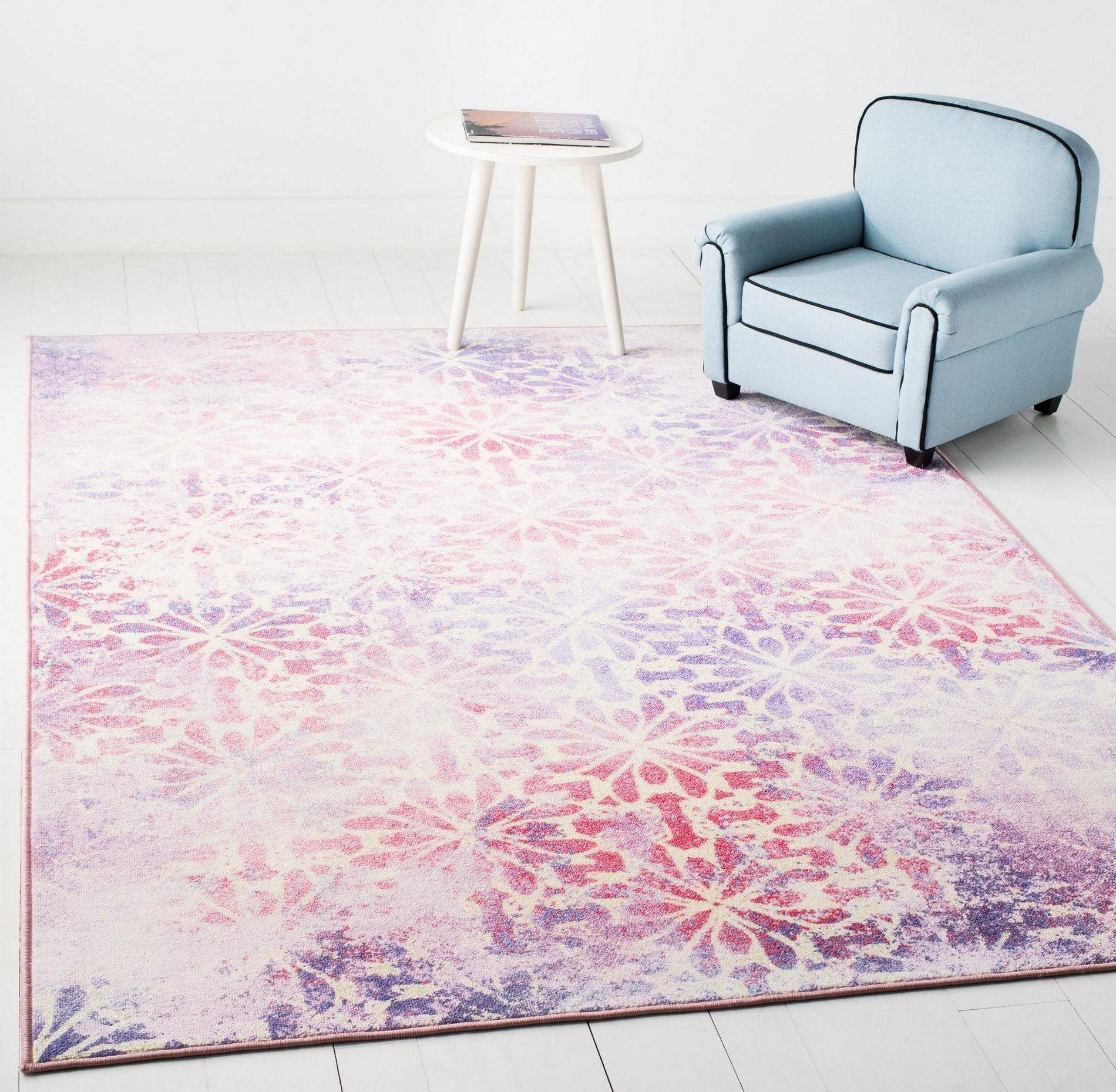 Safavieh Disney Rugs Dsn531V Purple/Pink Area Rug