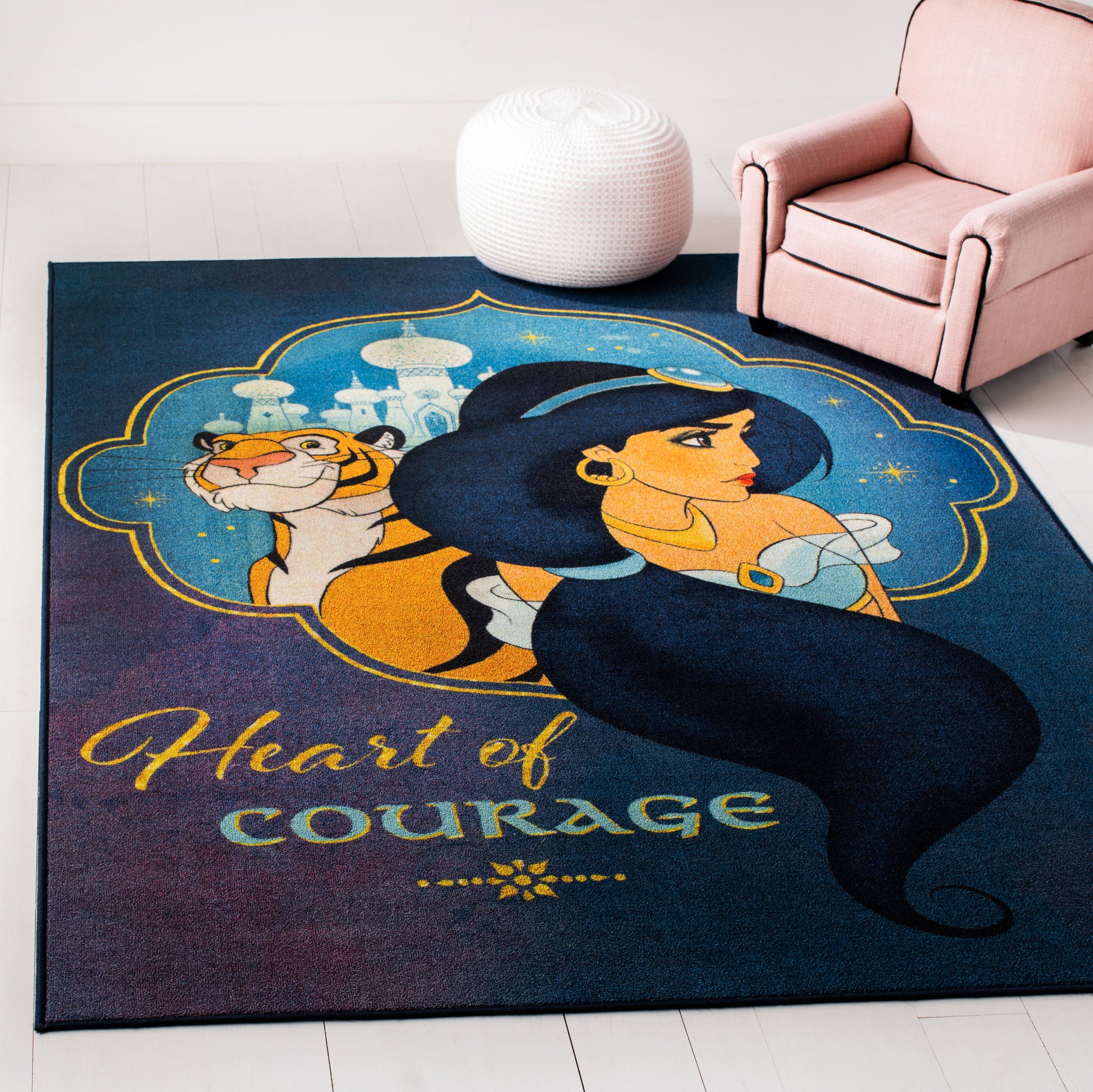 Safavieh Disney Rugs Dsn534N Blue/Turquoise Area Rug