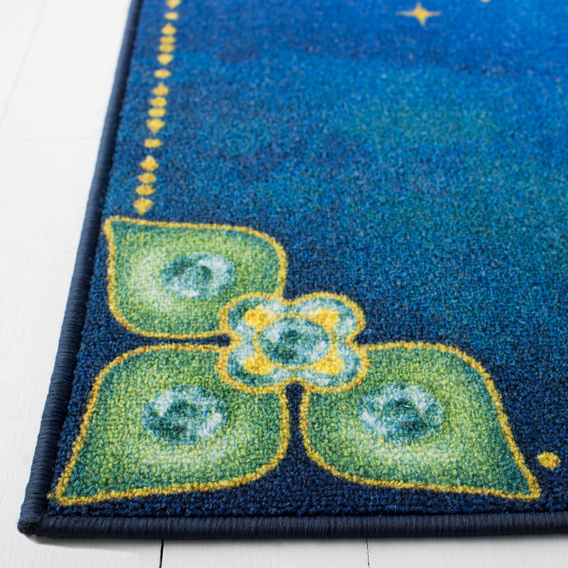 Safavieh Disney Rugs Dsn536M Blue/Green Area Rug