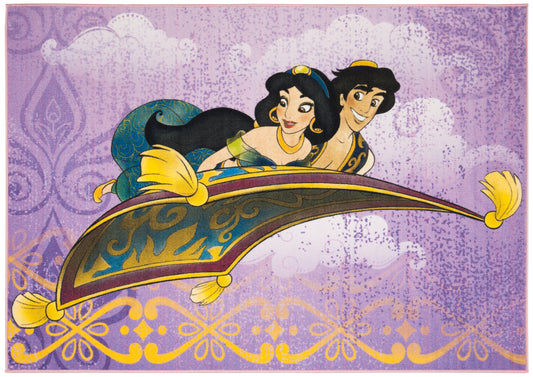 Safavieh Disney Rugs Dsn539V Purple/Gold Area Rug