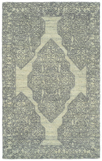 Kaleen Effete Efe96-75 Gray, Ivory, Sand, Black Area Rug