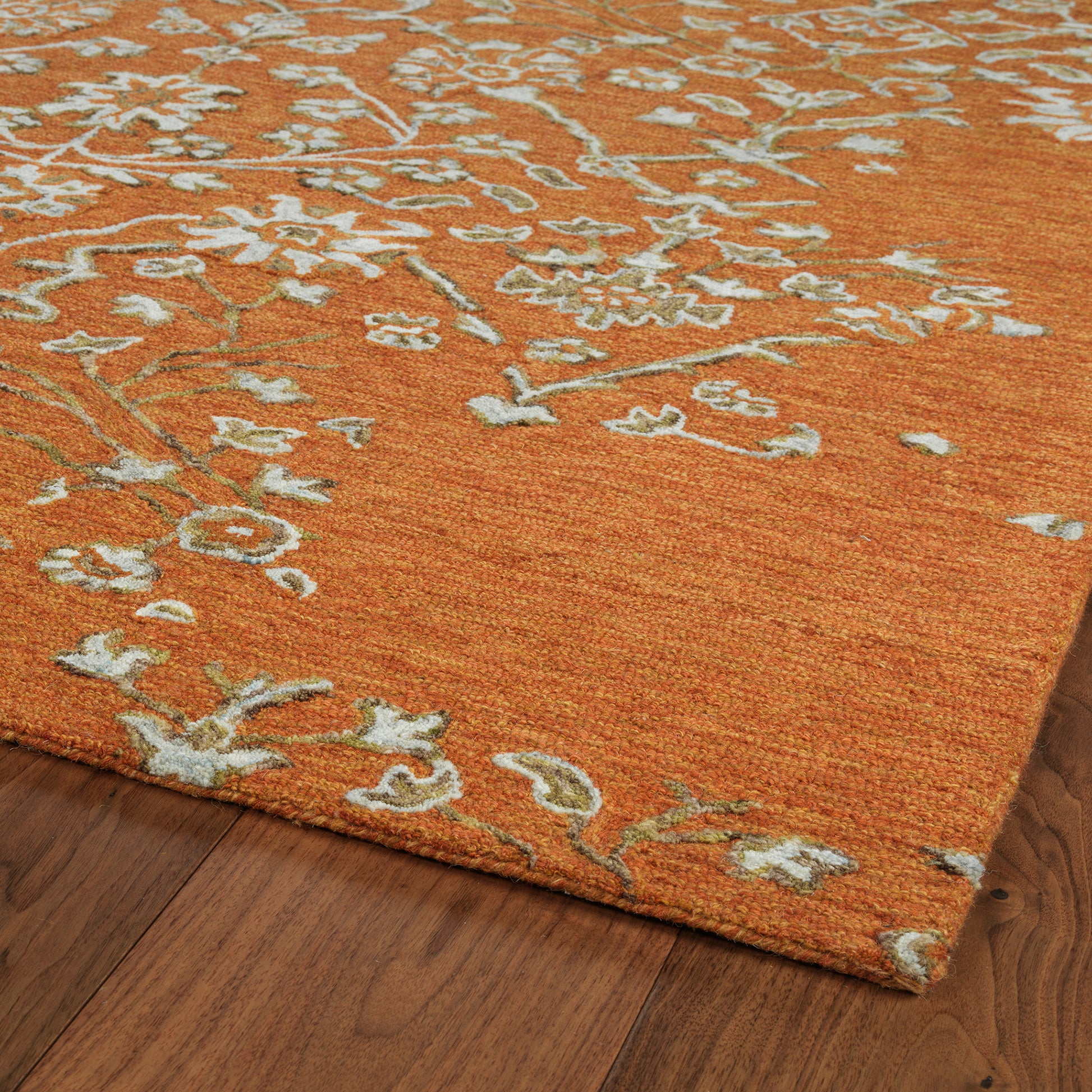 Kaleen Elijah Eli95-89 Orange, Paprika, Brown, Olive Area Rug