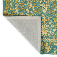 Kaleen Elijah Eli96-78 Turquoise, Emerald, Green, Gold Area Rug