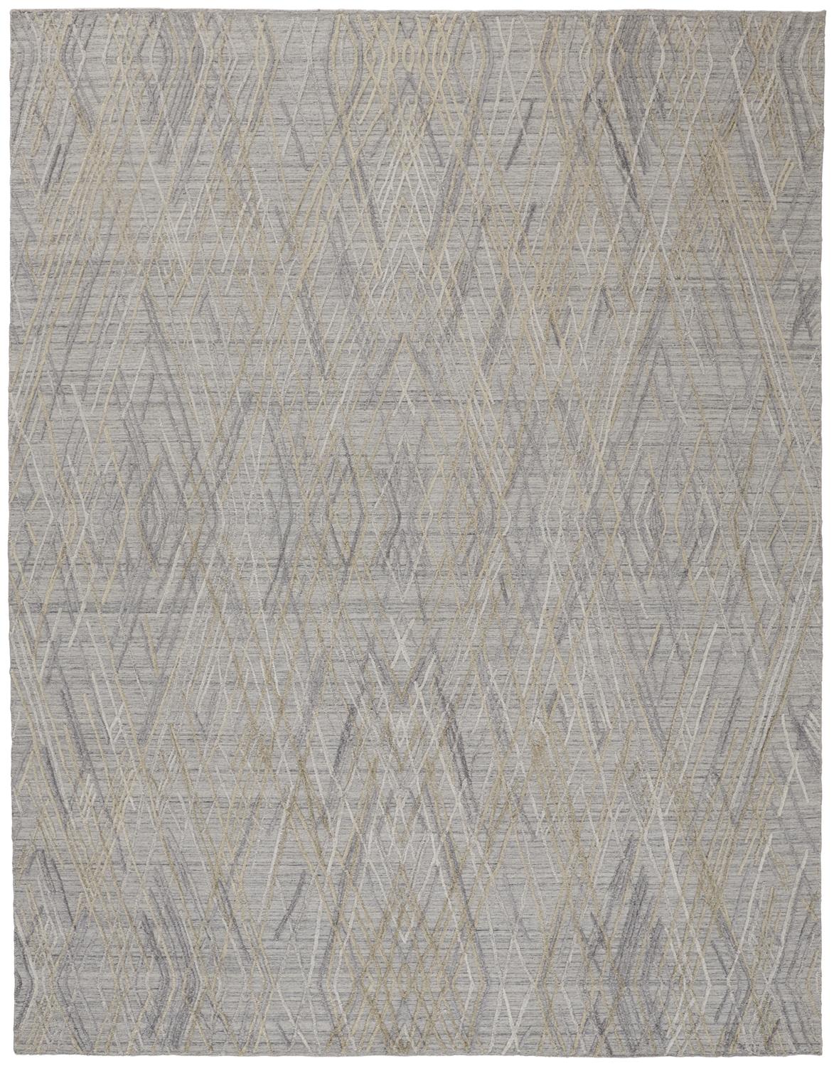 Feizy Elias 6589F Gray/Taupe Area Rug