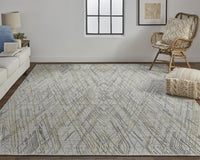 Feizy Elias 6589F Gray/Taupe Area Rug