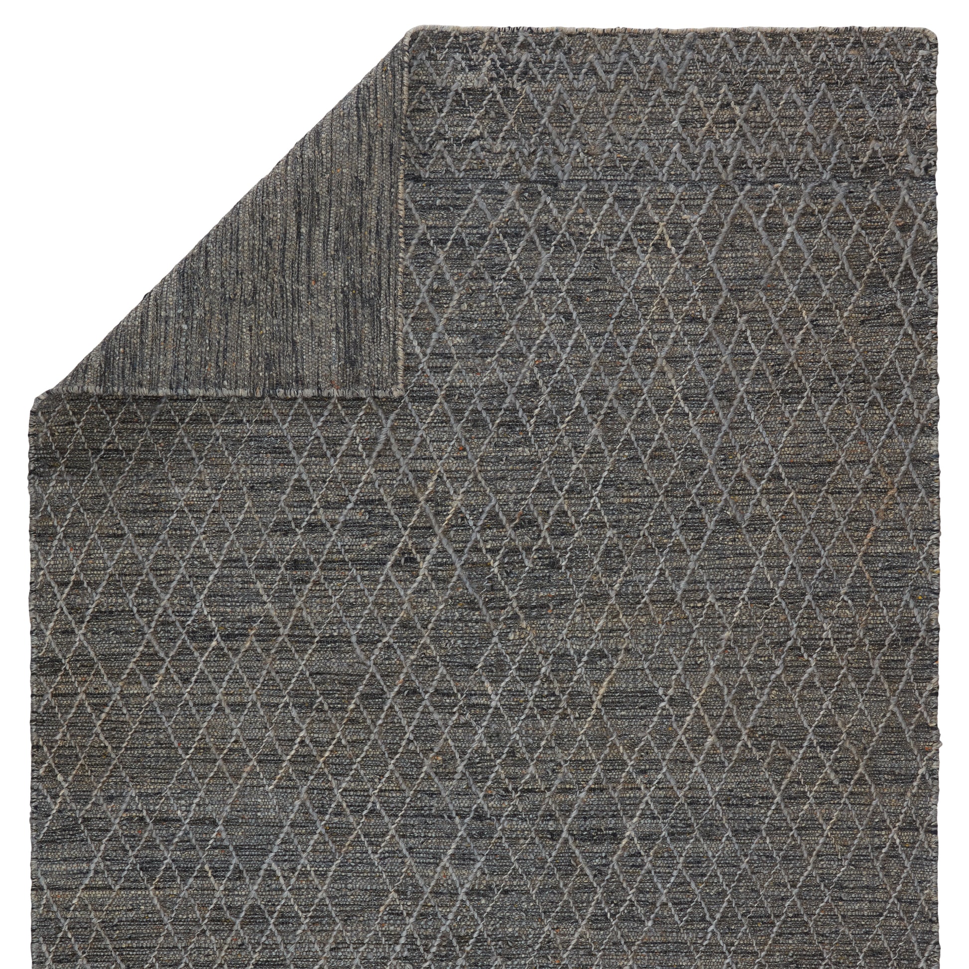 Jaipur Emblem Morse Emb03 Gray/Dark Blue Area Rug