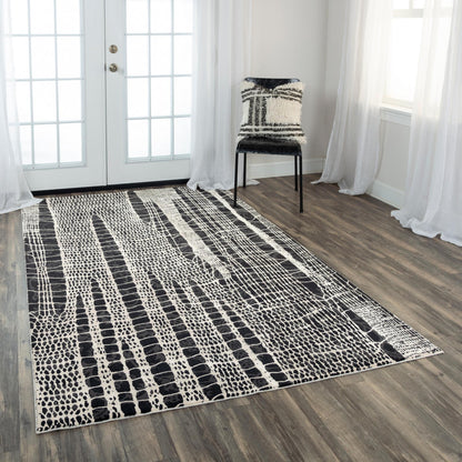 Rizzy Emerge Emg926 Beige/Black Area Rug