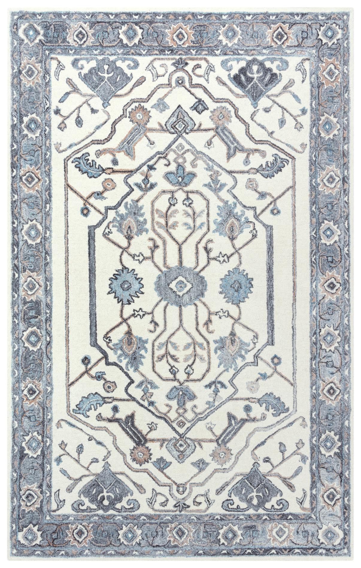 Rizzy Essence Ess102 Beige/Gray Area Rug