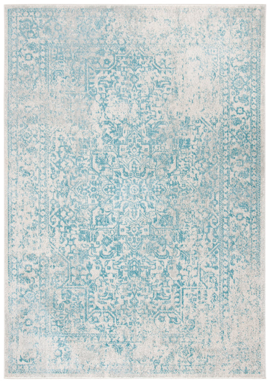 Safavieh Evoke Evk256J Ivory/Aqua Area Rug