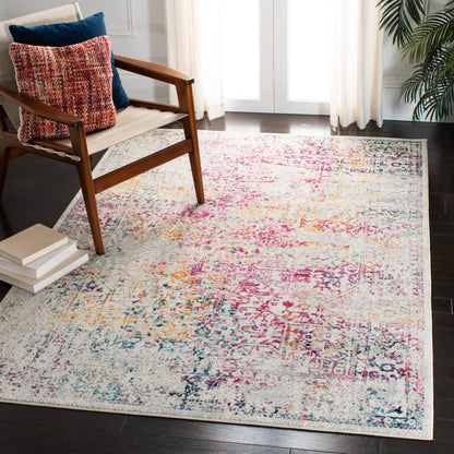 Safavieh Evoke Evk256Q Ivory/Fuchsia Area Rug