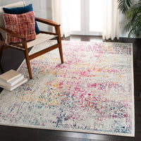 Safavieh Evoke Evk256Q Ivory/Fuchsia Area Rug