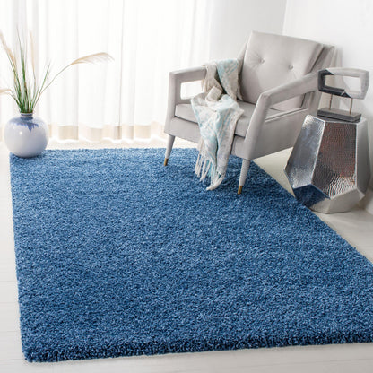 Safavieh Evolution Shag Evo520M Blue Area Rug