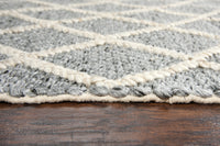 Rizzy Ewe Complete Me Ewe106 Gray Area Rug