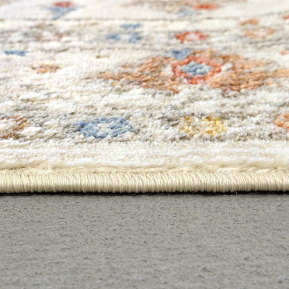 Dynamic Rugs Falcon 6805 Ivory/Grey/Blue/Red/Gold Area Rug