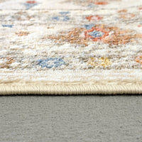 Dynamic Rugs Falcon 6805 Ivory/Grey/Blue/Red/Gold Area Rug