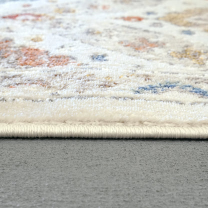 Dynamic Rugs Falcon 6806 Ivory/Grey/Blue/Red/Gold Area Rug