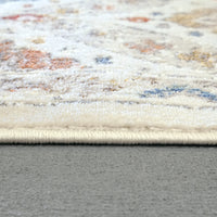 Dynamic Rugs Falcon 6806 Ivory/Grey/Blue/Red/Gold Area Rug