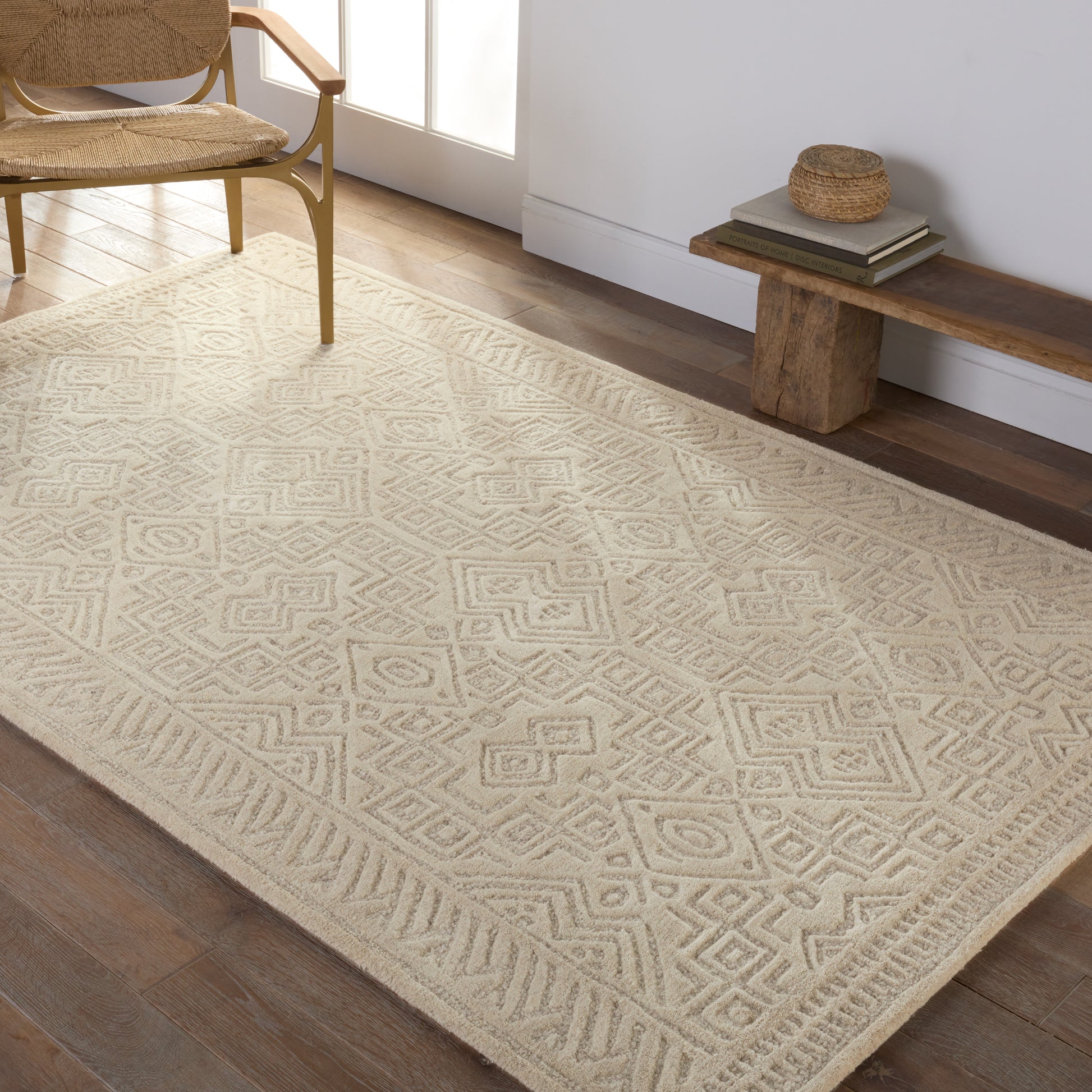 Jaipur Farryn Ecco Far05 Tan Area Rug