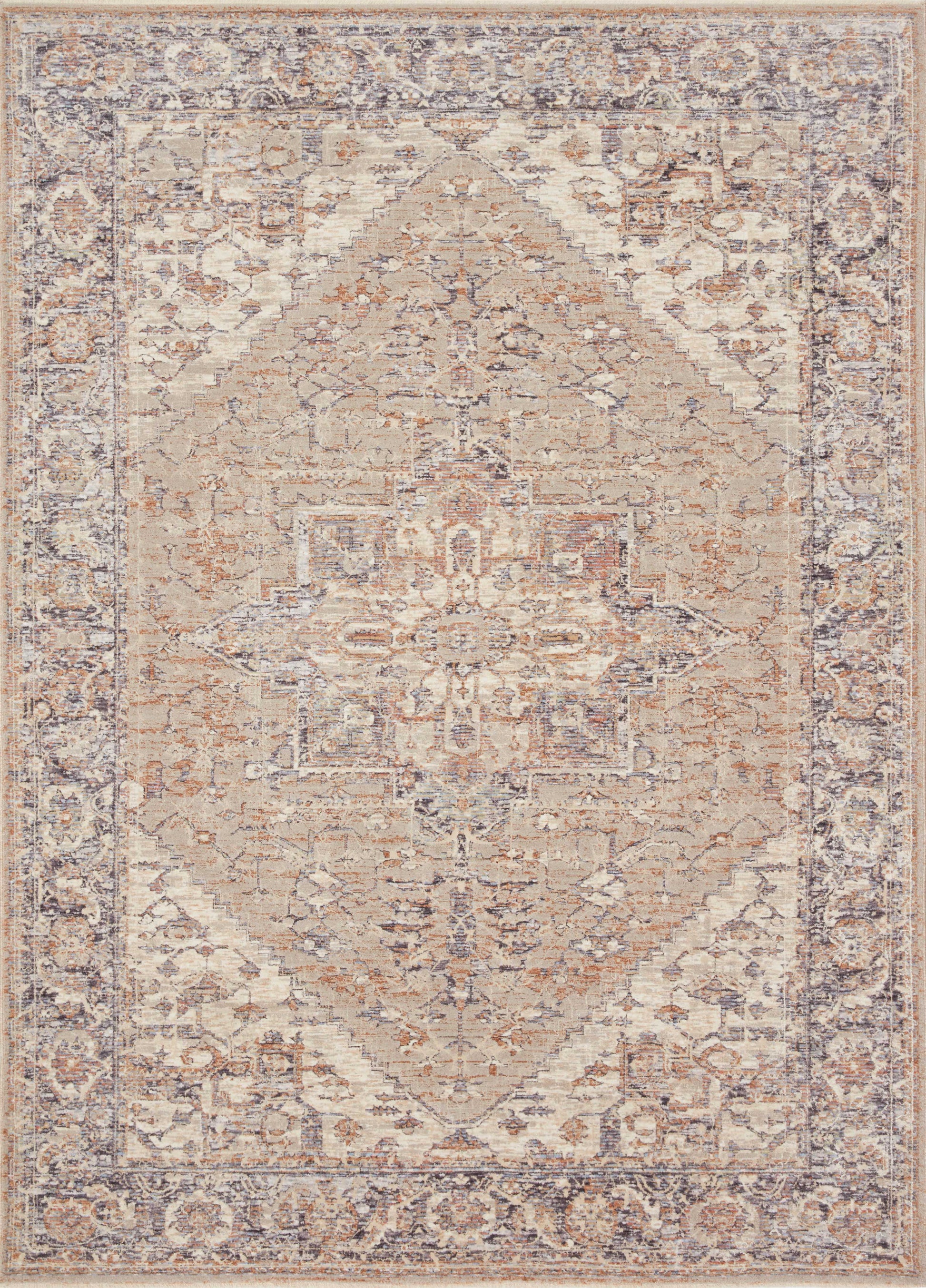 Loloi Faye Fay-01 Taupe/Denim Area Rug