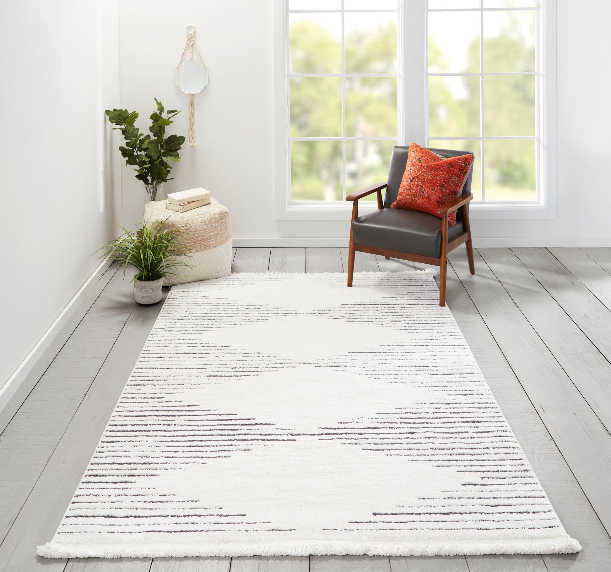 Momeni Ferris Frr-1 Ivory Area Rug