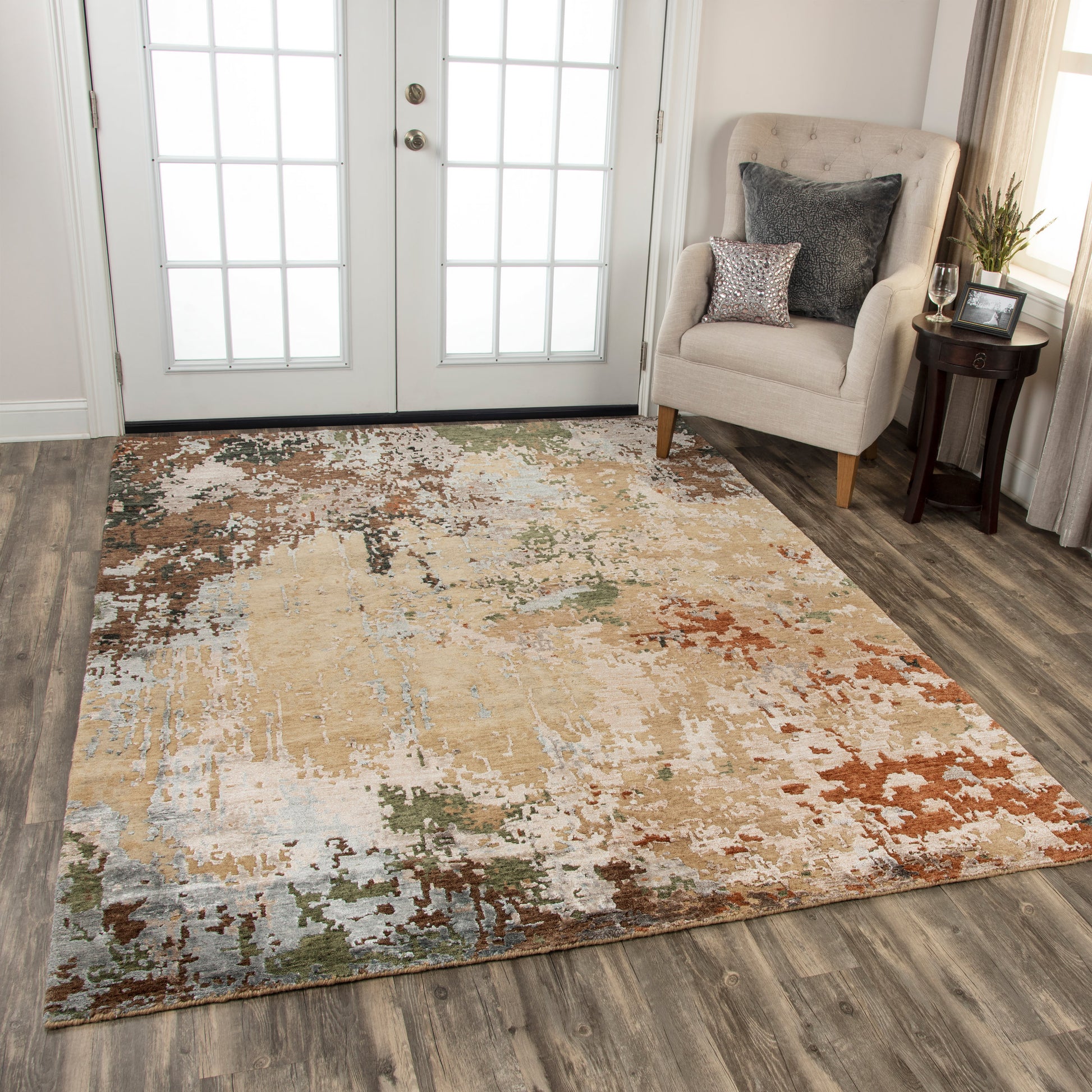 Rizzy Finesse Fin101 Beig/Brown Area Rug