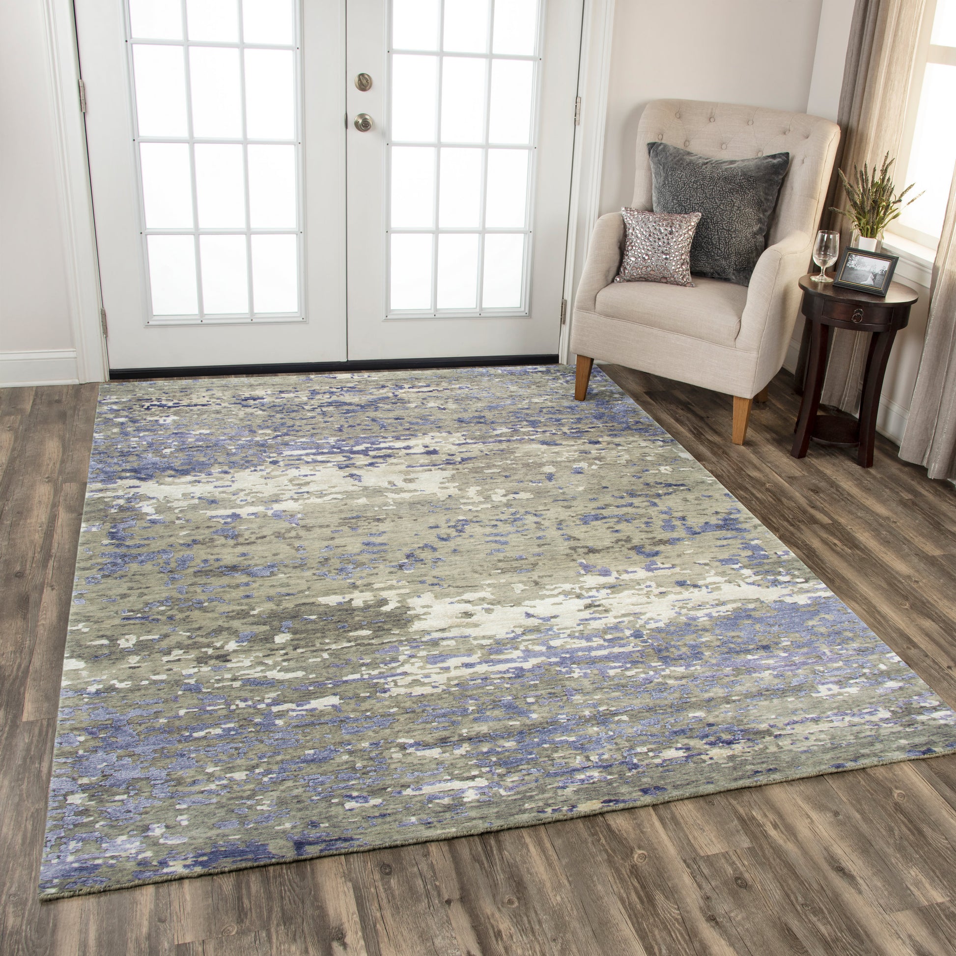 Rizzy Finesse Fin105 Brown/Beige Area Rug