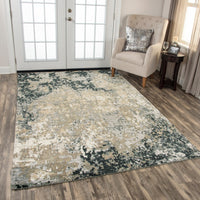 Rizzy Finesse Fin106 Beige/Gray Area Rug