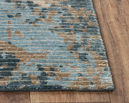 Rizzy Finesse Fin113 Beige/Blue Area Rug