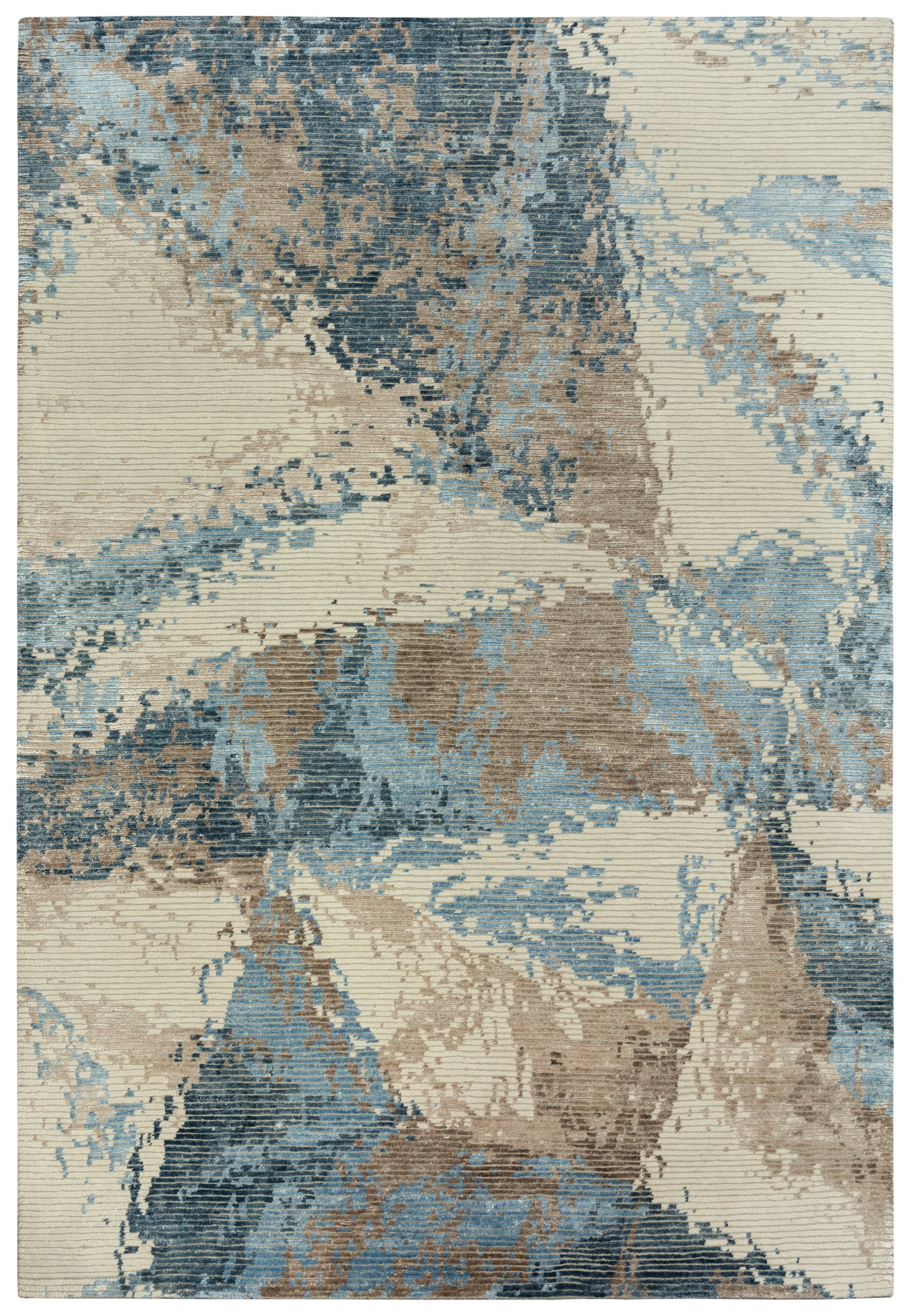 Rizzy Finesse Fin113 Beige/Blue Area Rug