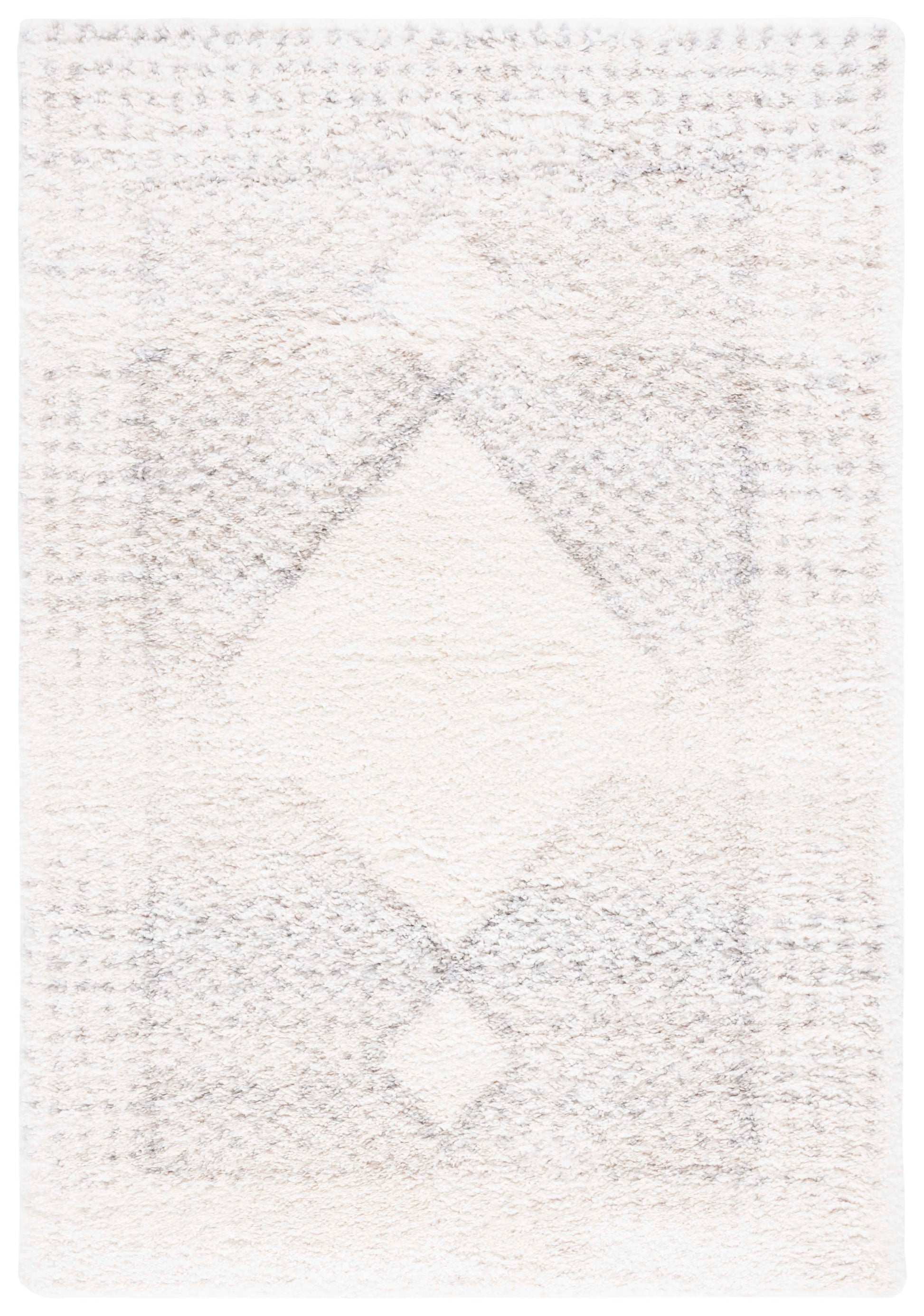 Safavieh Fontana Shag Fnt827A Ivory/Grey Area Rug