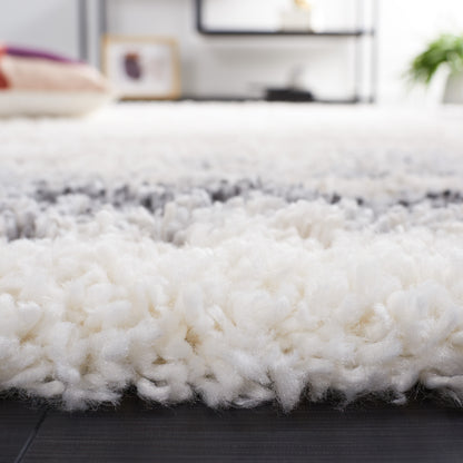 Safavieh Fontana Shag Fnt829A Ivory/Grey Area Rug