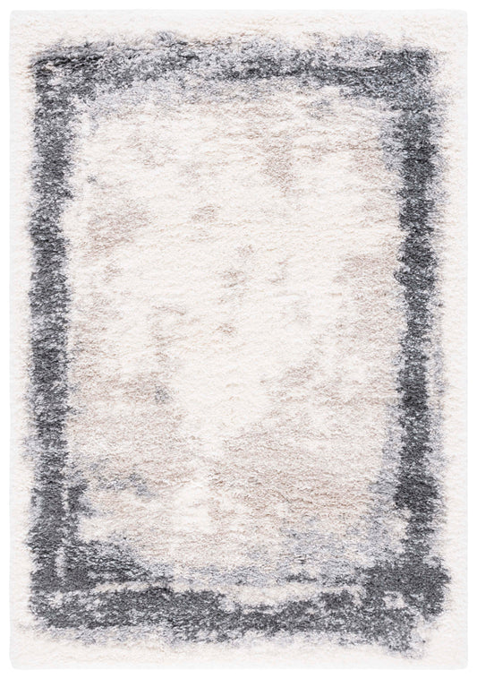 Safavieh Fontana Shag Fnt829A Ivory/Grey Area Rug