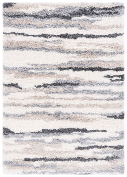 Safavieh Fontana Shag Fnt833A Ivory/Grey Area Rug