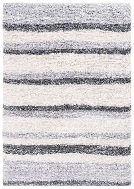 Safavieh Fontana Shag Fnt835A Ivory/Grey Area Rug