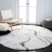 Safavieh Fontana Shag Fnt848A Ivory/Grey Area Rug