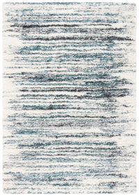 Safavieh Fontana Shag Fnt850B Ivory/Teal Area Rug