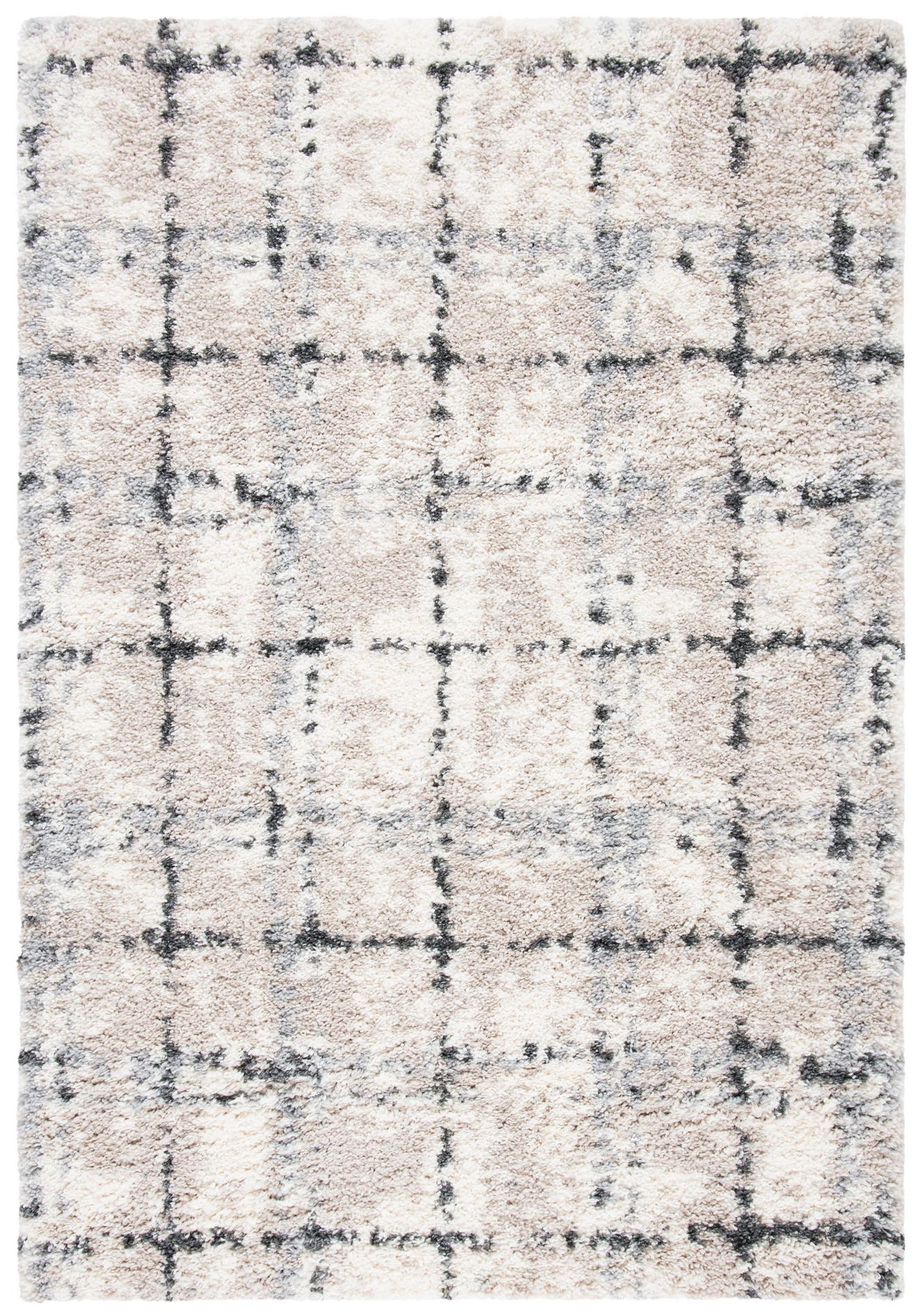 Safavieh Fontana Shag Fnt868F Grey/Ivory Area Rug