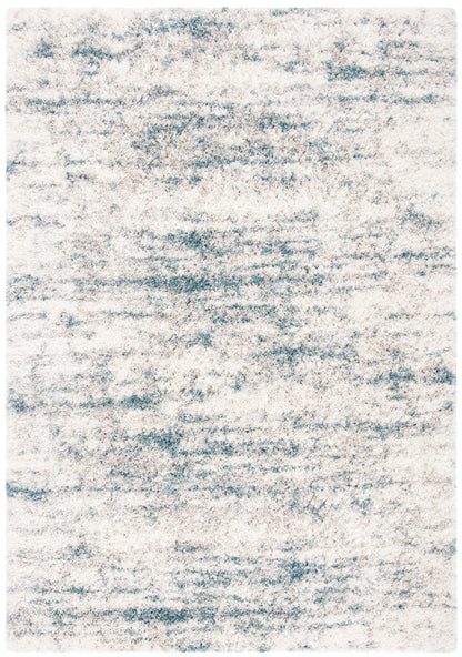 Safavieh Fontana Shag Fnt873A Ivory/Teal Area Rug