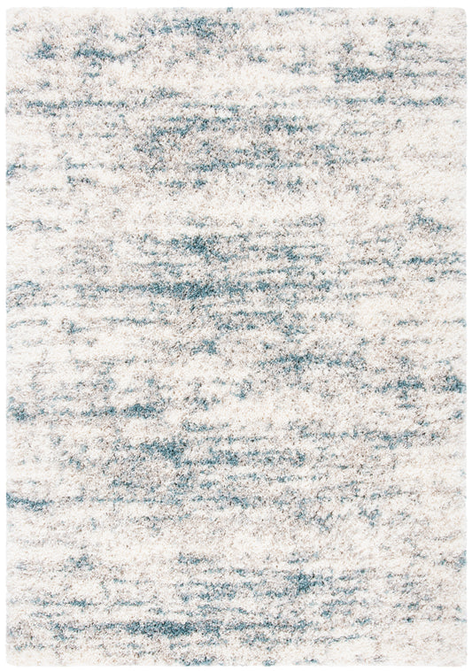 Safavieh Fontana Shag Fnt873A Ivory/Teal Area Rug