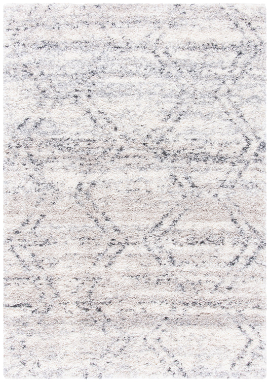 Safavieh Fontana Shag Fnt881A Ivory/Grey Area Rug