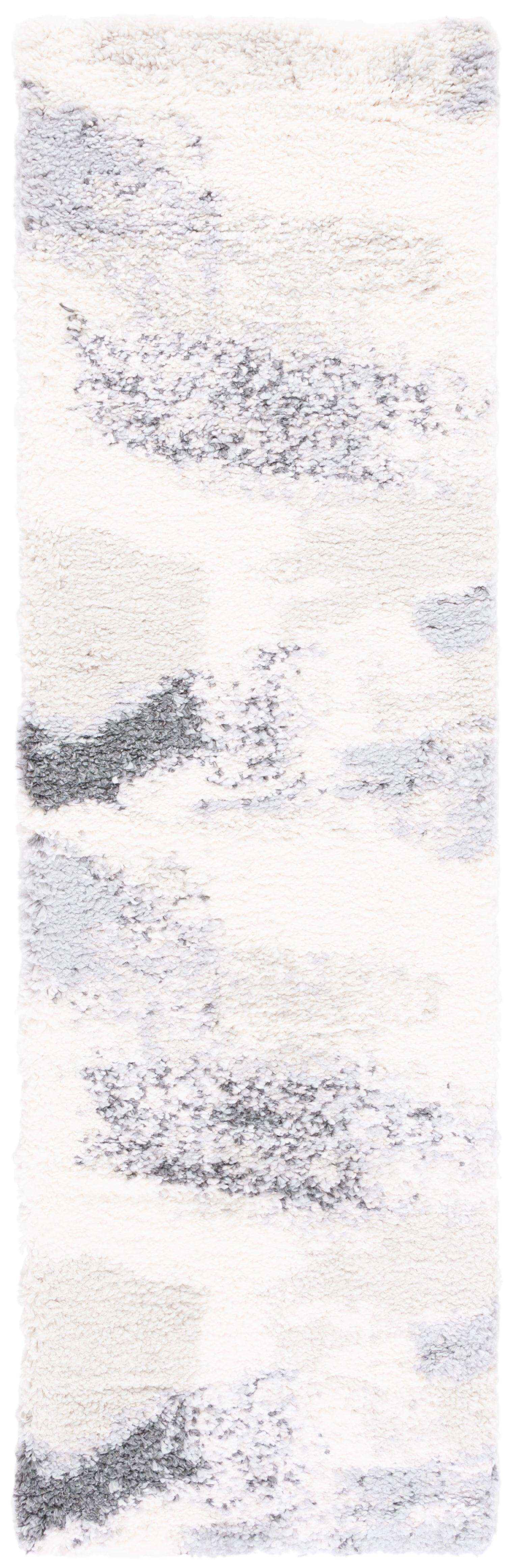 Safavieh Fontana Shag Fnt892A Ivory/Grey Area Rug