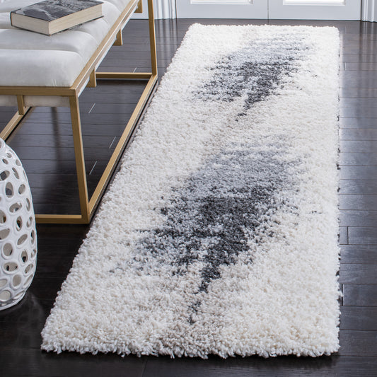 Safavieh Fontana Shag Fnt894F Grey/Ivory Area Rug