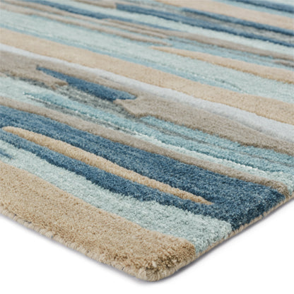 Jaipur Fragment Rhine Frg05 Blue Area Rug