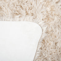 Safavieh Faux Sheep Skin Fss115K Beige Area Rug