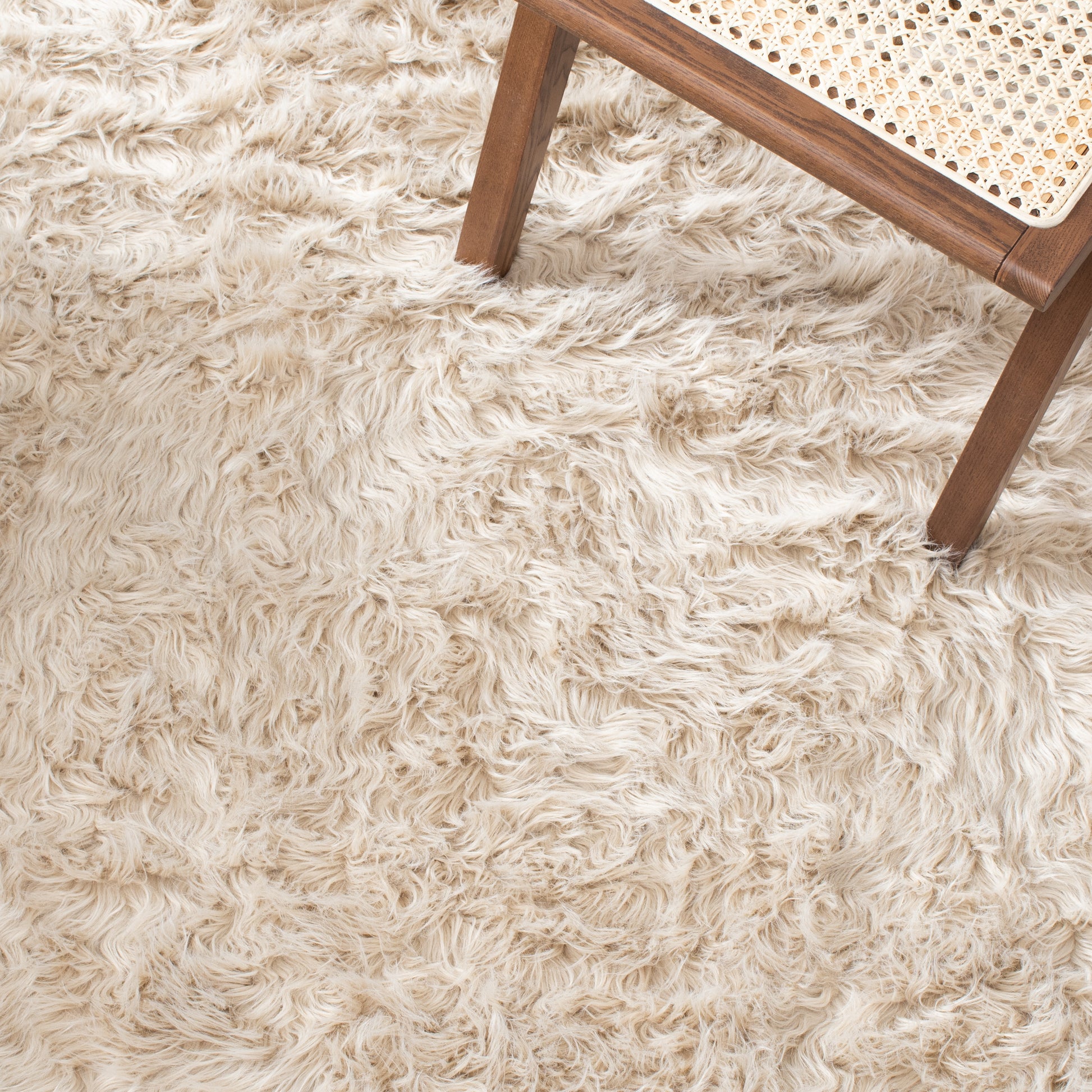 Safavieh Faux Sheep Skin Fss235K Beige Area Rug