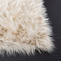 Safavieh Faux Sheep Skin Fss235K Beige Area Rug